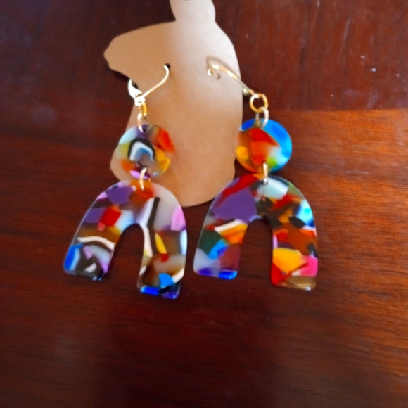 These are one of a kind handmade earrings. - Picture 1 of 1